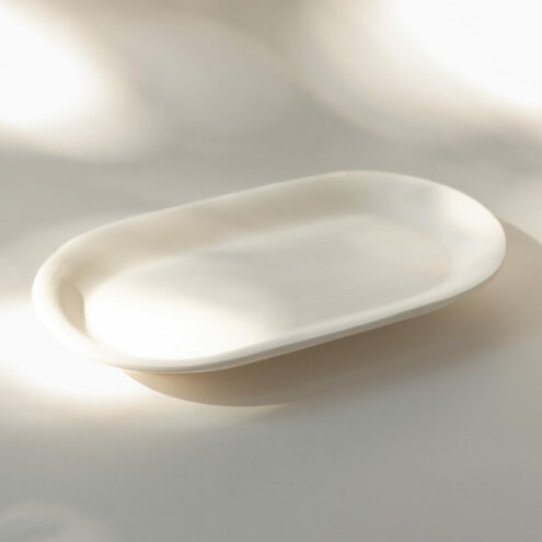 Grand plat ovale