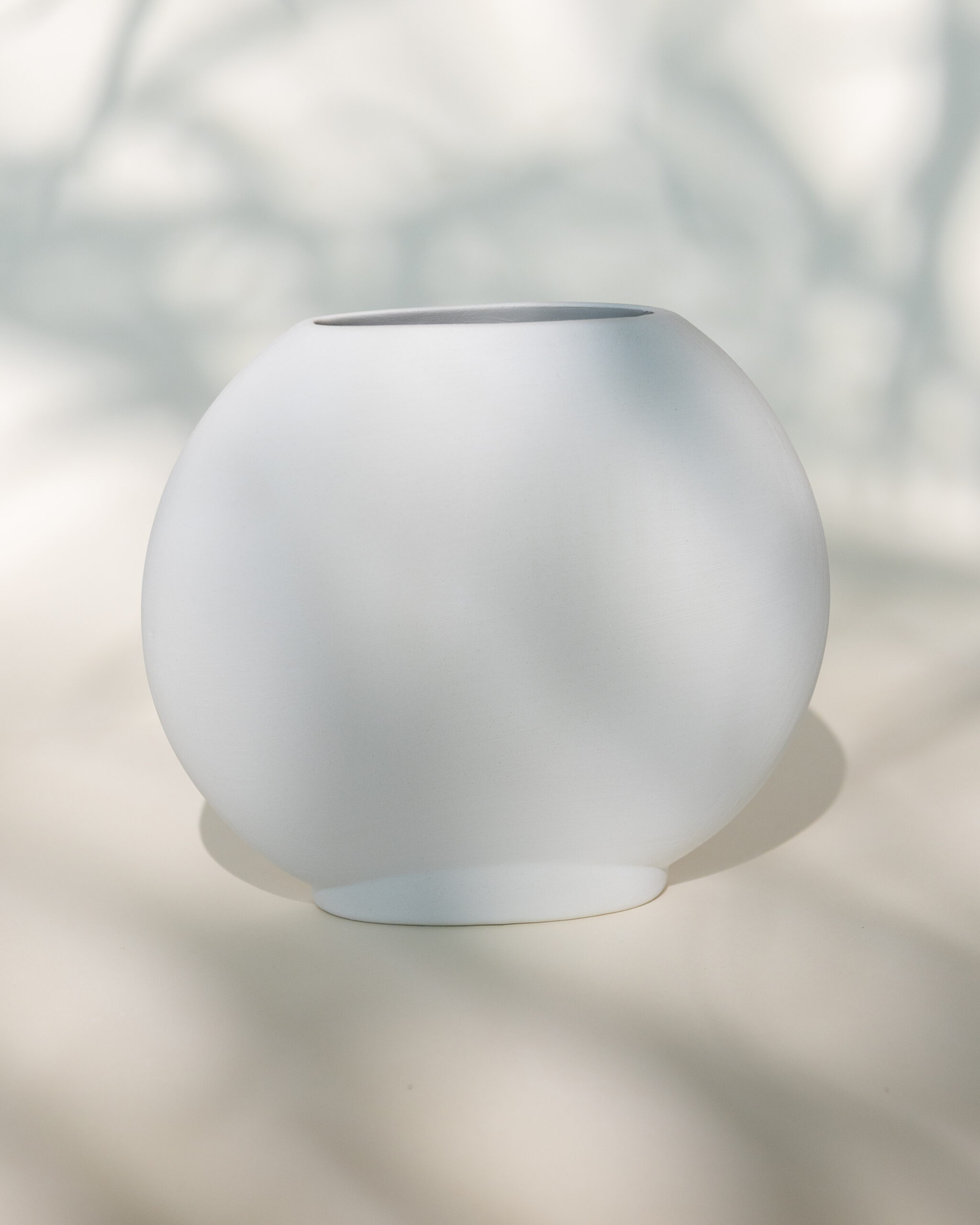 Vase ovale plat-40