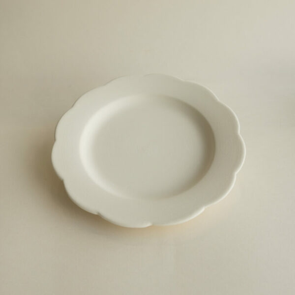 Assiette dessert fleur